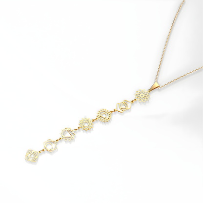 7 Chakra Necklace + FREE Matching Bracelet