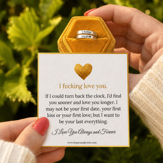 I f♡cking Love You Ring + Free Gifts (Worth $19.95)