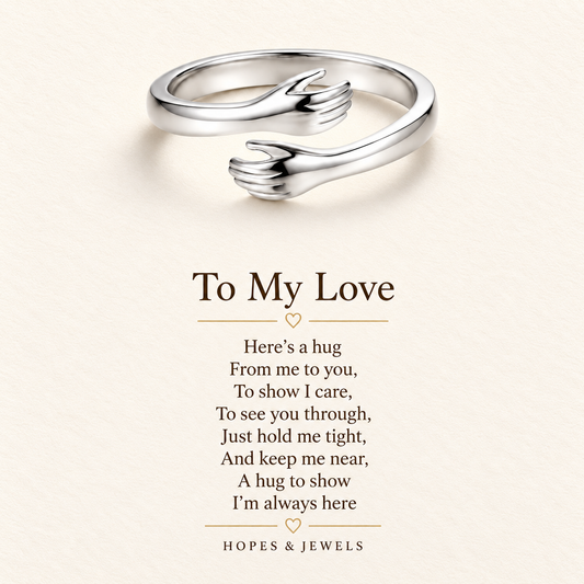 Forever Hug Adjustable Ring