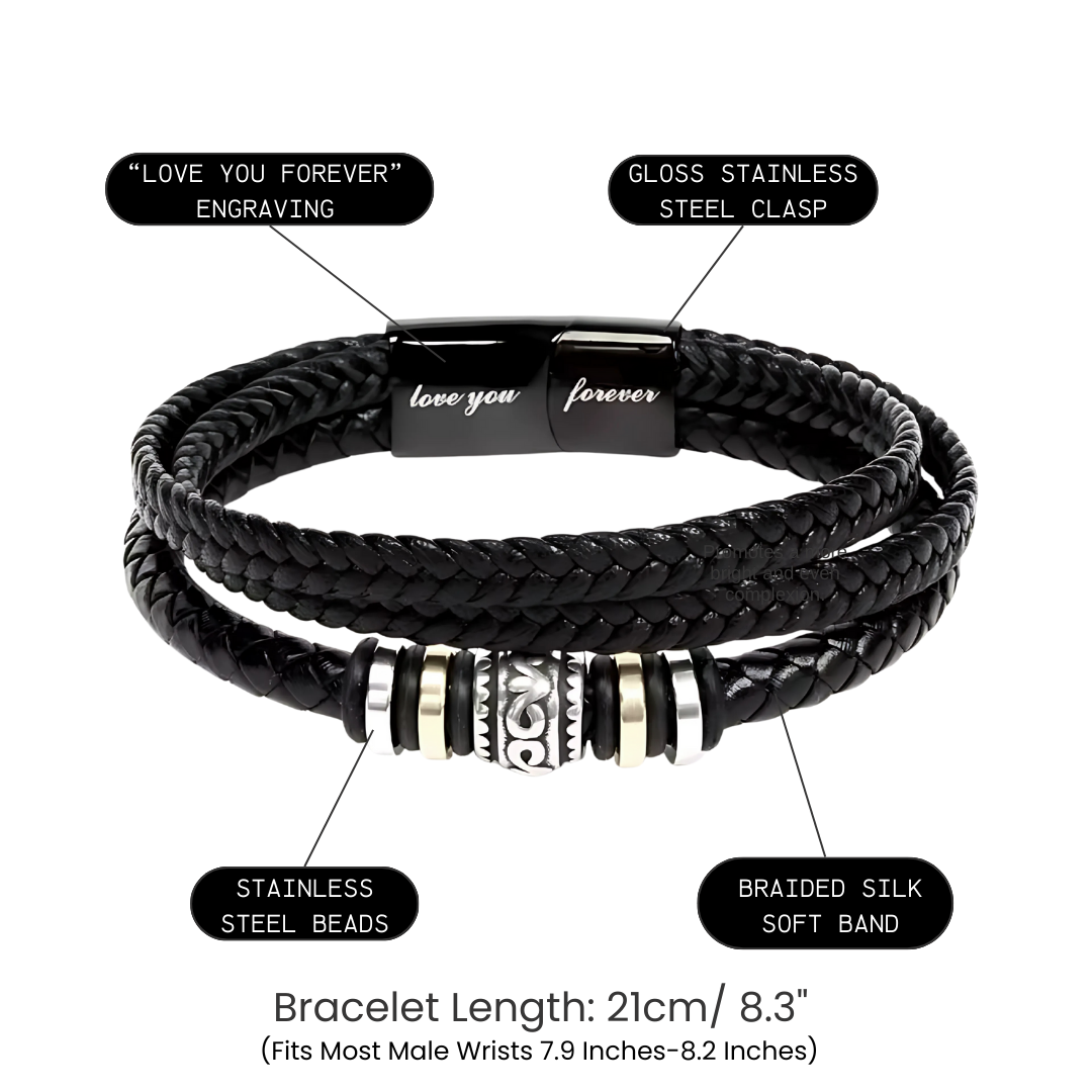 To My Son - Forever Love Bracelet