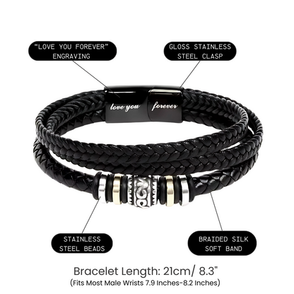 To My Son - Forever Love Bracelet