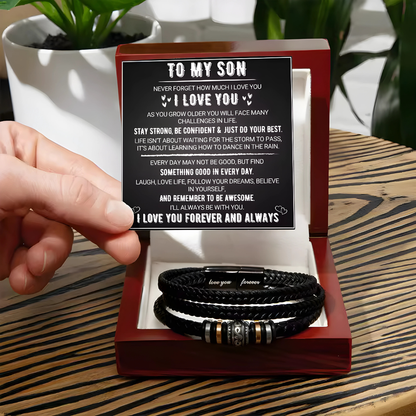 To My Son - Forever Love Bracelet
