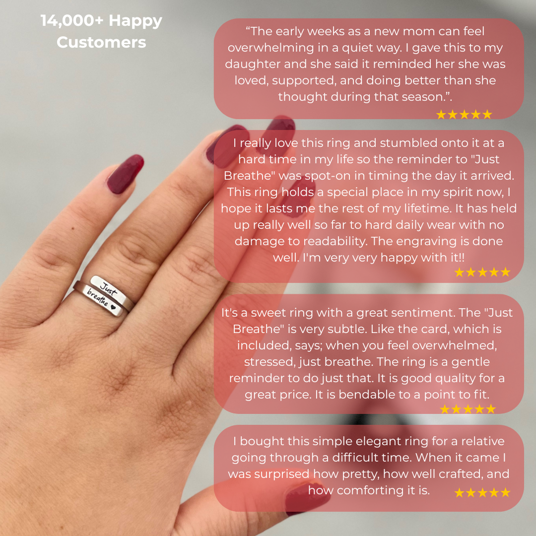 Just Breathe Comfort Ring