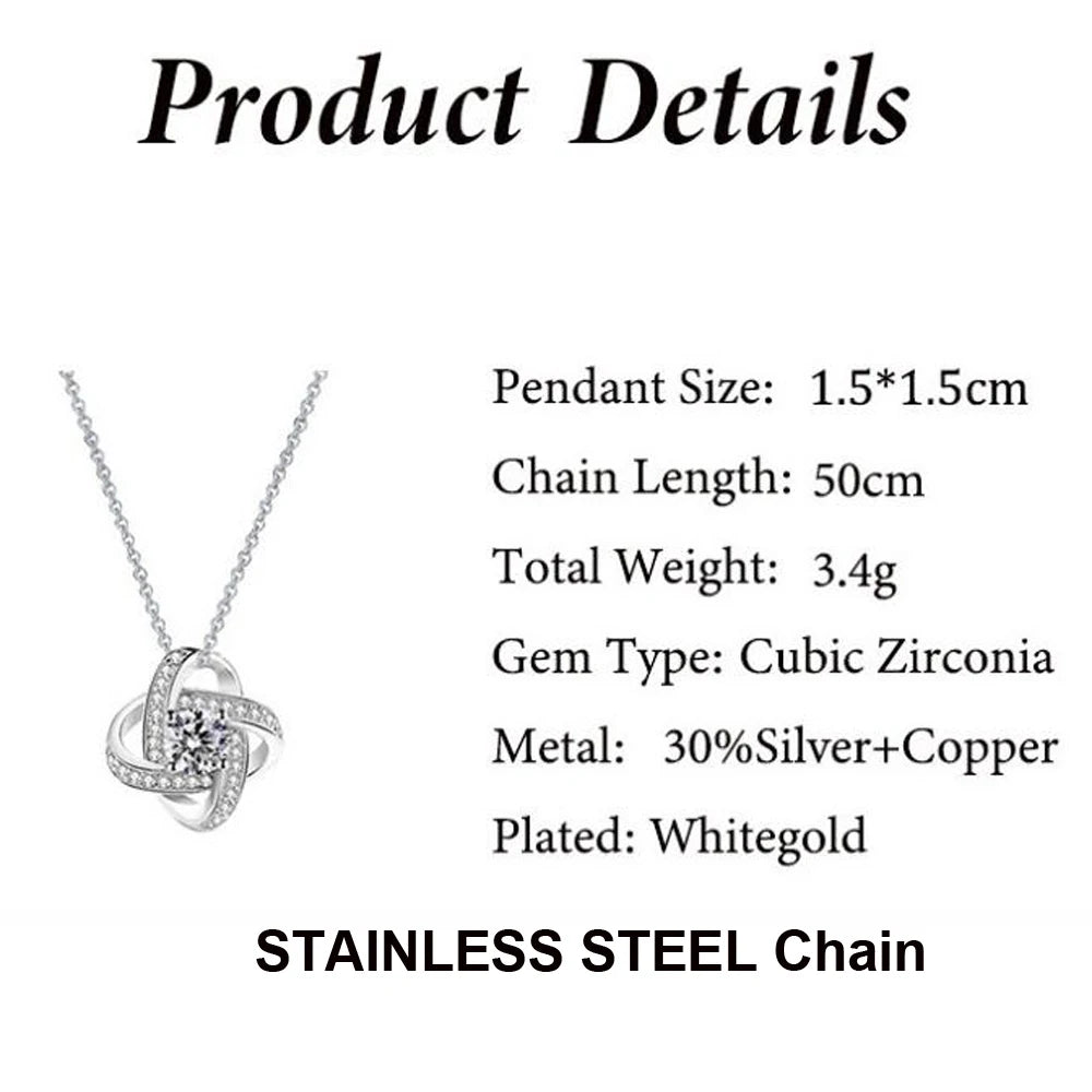 To My Daughter - Eternal Love Necklace