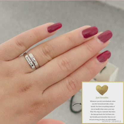 Just Breathe Comfort Ring