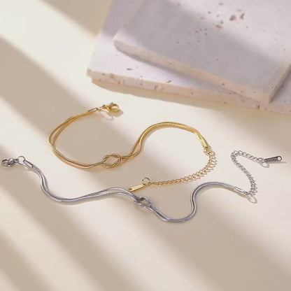 Forever Knot Bracelet